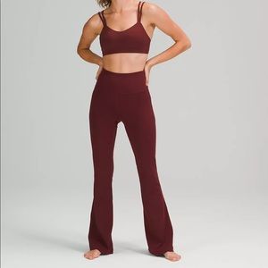 NWOT—Lululemon Groove Pant Red Merlot Sz6